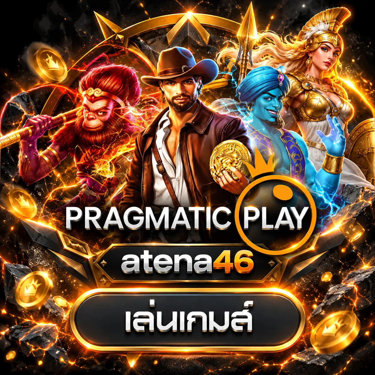 ทดลองเล่น atena46 ภาพประกอบโทนส้มดำ